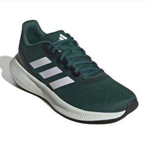 Adidas Runfalcon 3.0 Men's Green & White Running Shoes Size 8